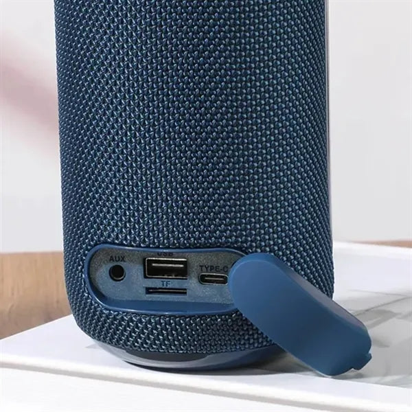 Outdoor Wireless Speaker with Dynamic LED Lights