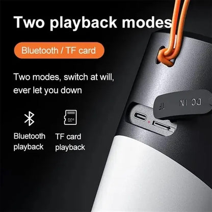 Portable Bluetooth Speaker with LED Dynamic Lights
