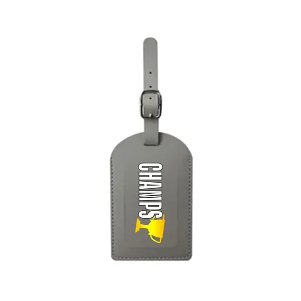 Faux Leather Luggage Tag for Suitcase