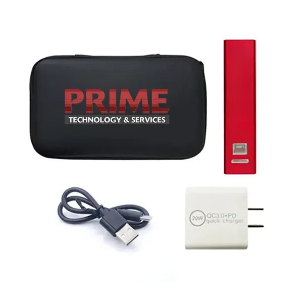 2200mAh Power Bank and 20w Wall Charger Set