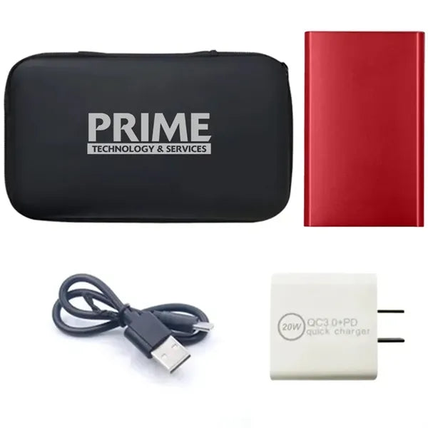 4000mAh Power Bank and 20w Wall Charger Set