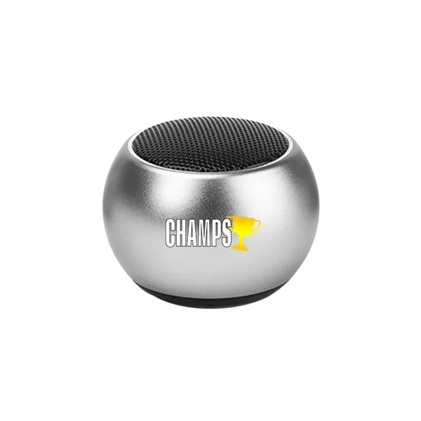 Metal Ball Bluetooth Stereo Speaker with Subwoofer