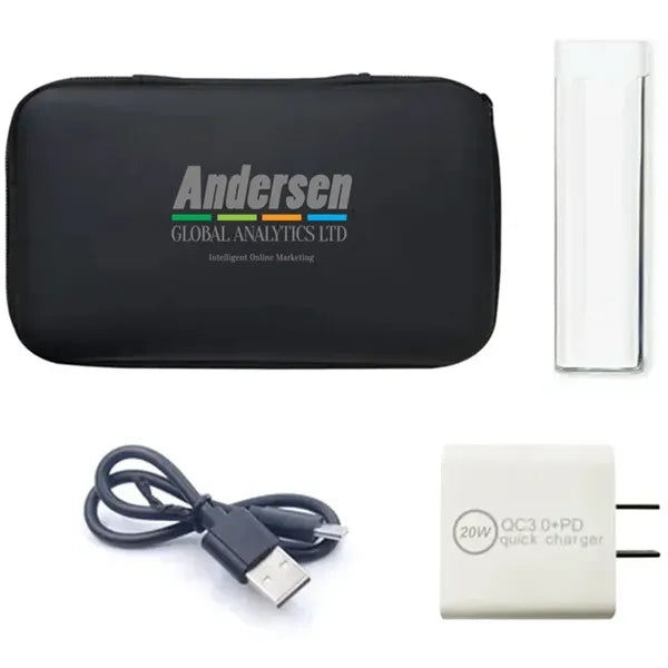 20w Wall Charger and Translucent Power Bank Set