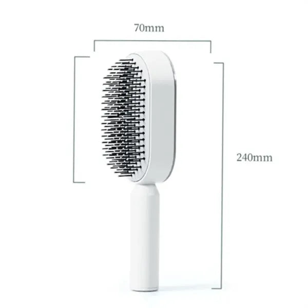 Central Hollow Cushion Comb