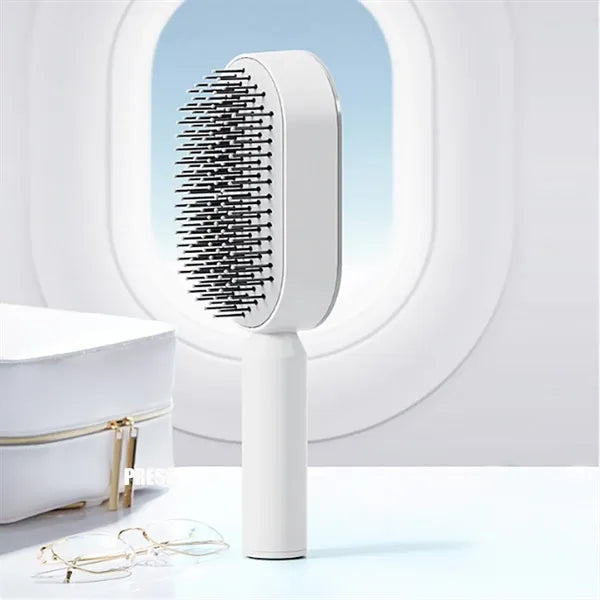 Central Hollow Cushion Comb