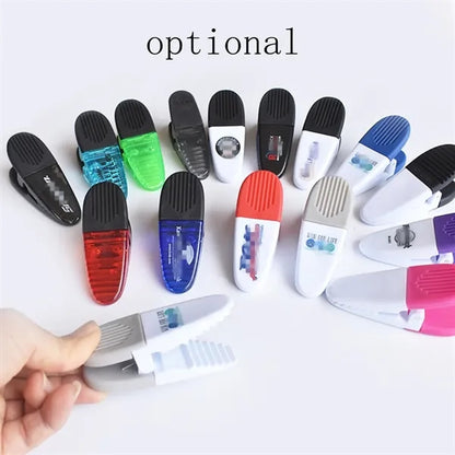 Plastic Refrigerator Magnet Clips Magnetic Clamp