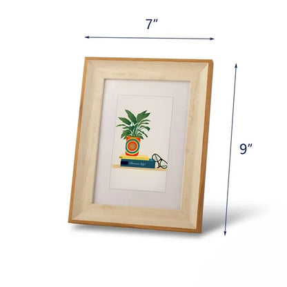 Minimalist Wooden Photo Frame