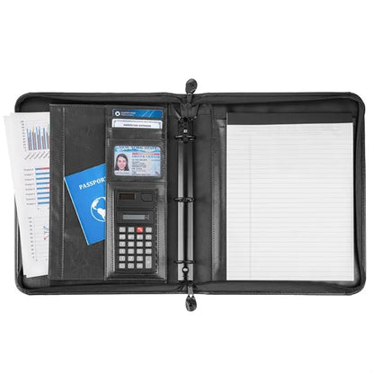 Harvard Binder 3-Ring Portfolio with Retractable Handles