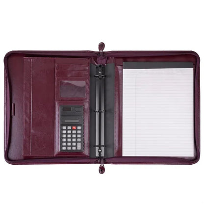 Harvard Binder 3-Ring Portfolio with Retractable Handles