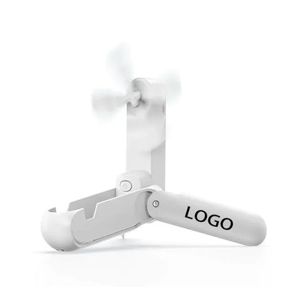 Foldable Mini Fan with Power Bank