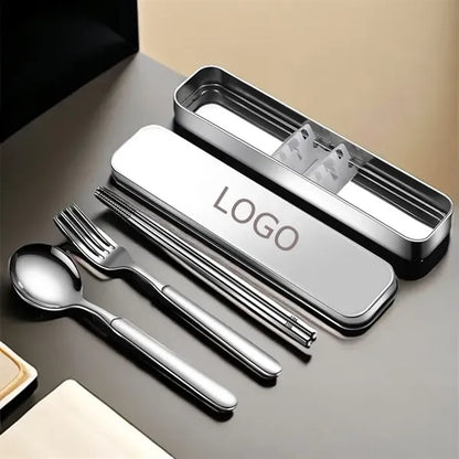 316 Stainless Steel Chopsticks and Spoon Set