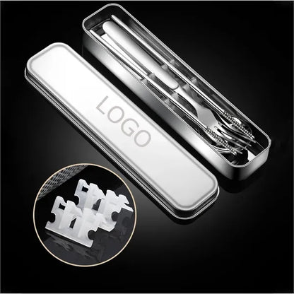 316 Stainless Steel Chopsticks and Spoon Set