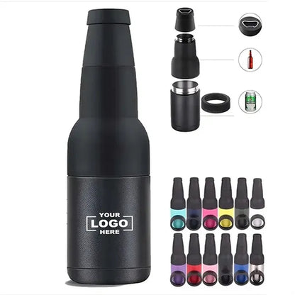 3 in 1 Beer Bottle Insulator Can Cooler