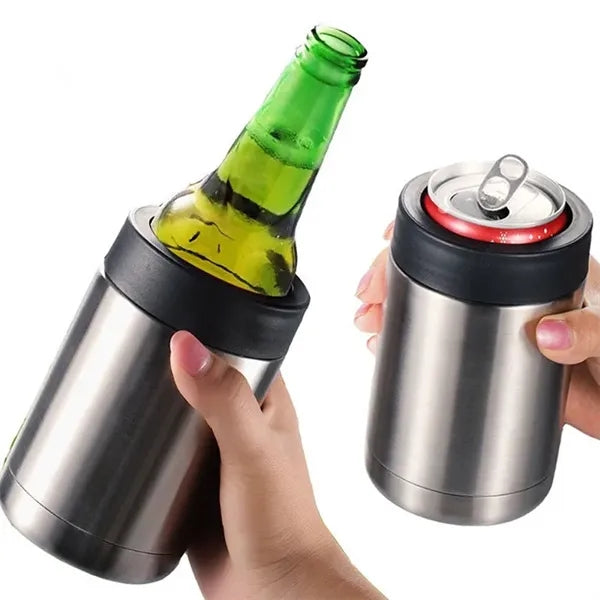 3 in 1 Beer Bottle Insulator Can Cooler