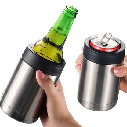 3 in 1 Beer Bottle Insulator Can Cooler
