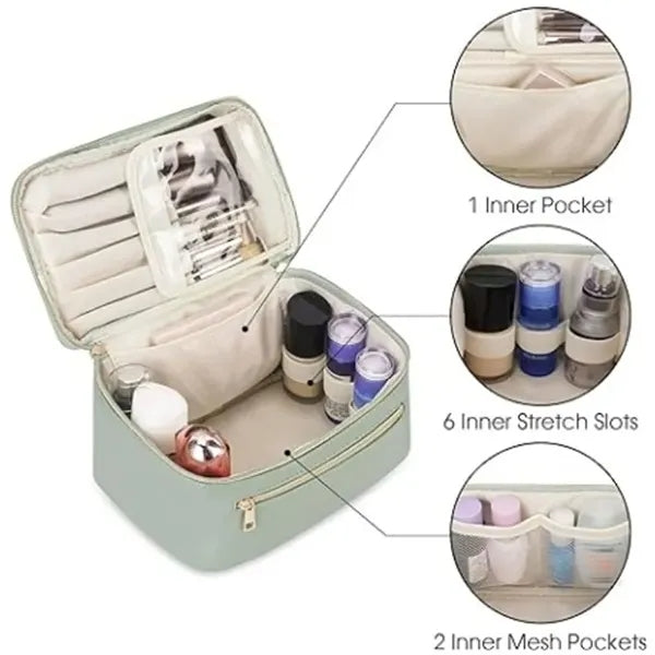 Waterproof Travel Makeup Organizer Cosmetic Storage Bag.