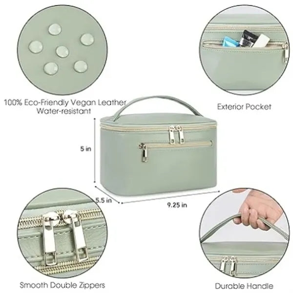 Waterproof Travel Makeup Organizer Cosmetic Storage Bag.
