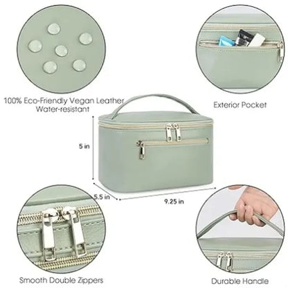 Waterproof Travel Makeup Organizer Cosmetic Storage Bag.