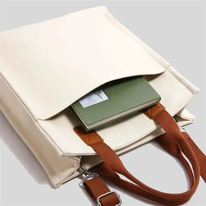 Canvas Tote Bag with Shoulder