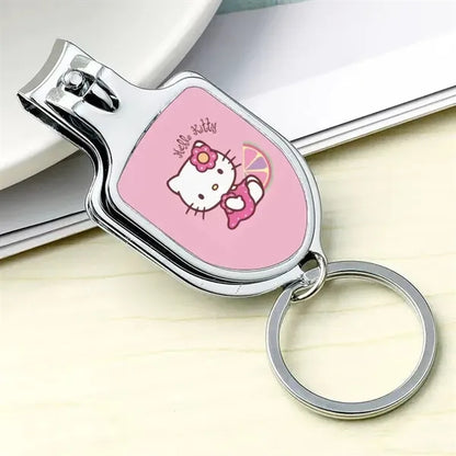 Customizable Nail Clipper Bottle Opener Keychain