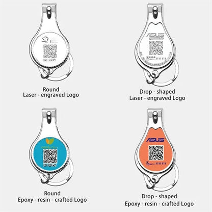 Customizable Nail Clipper Bottle Opener Keychain