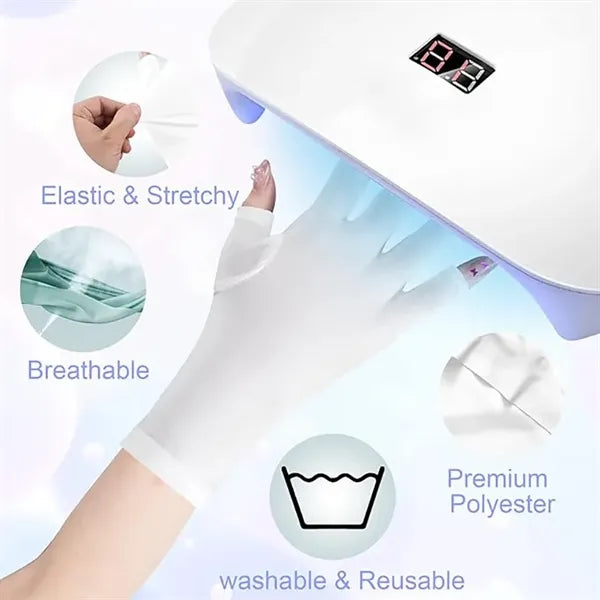Nail Art Anti-UV Glove