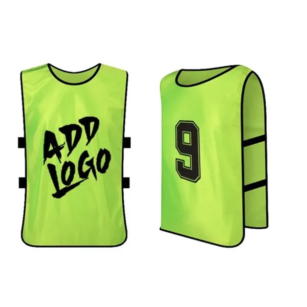 Pinnies Scrimmage Vests for Kids Youth and Adults