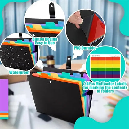 7 Pocket A4 File Organizer
