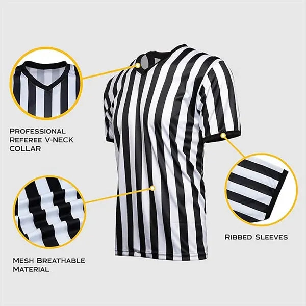 Men's V-Neck Referee Shirt