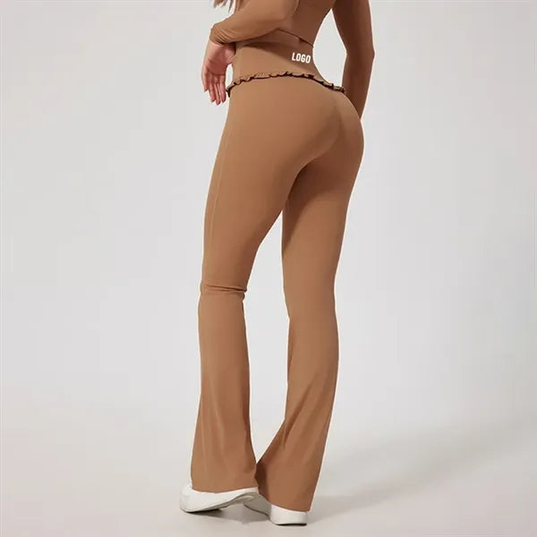 High-Waist Flare Yoga Pants