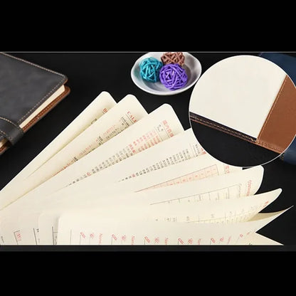 A6 PU Leather Journal Notebooks