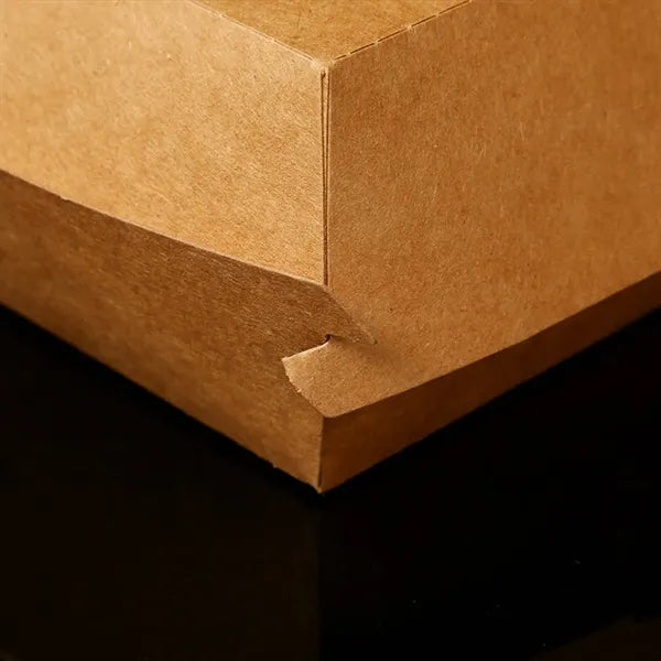 Custom Disposable Kraft Paper Burger Box