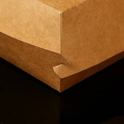 Custom Disposable Kraft Paper Burger Box