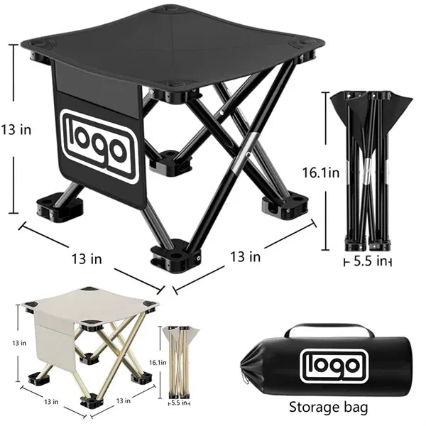 Sturdy Portable Oxford Folding Camping Stool