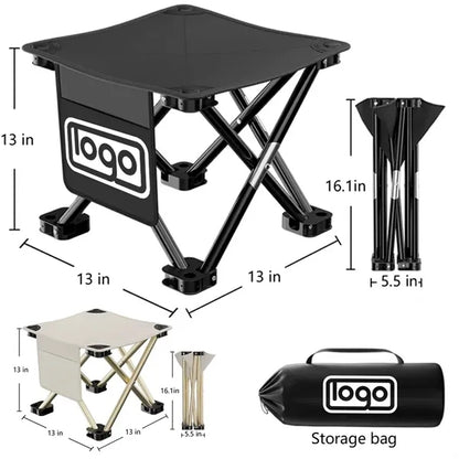 Sturdy Portable Oxford Folding Camping Stool
