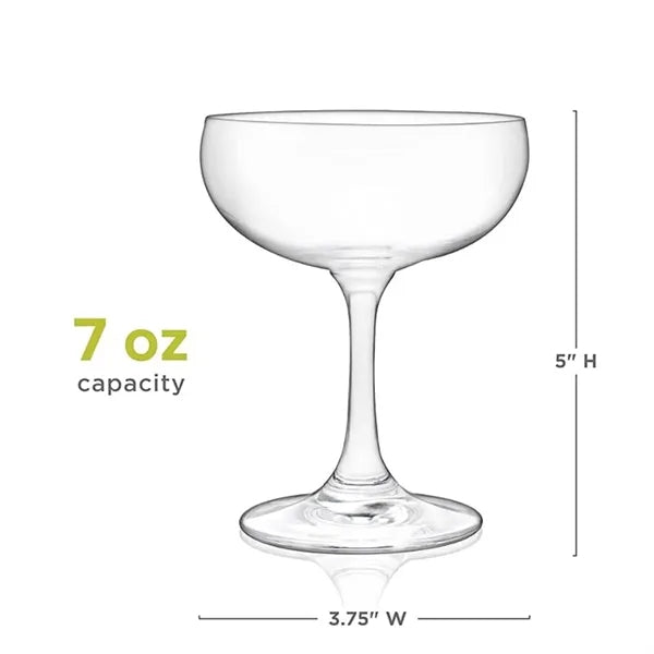 7 OZ Margarita Martini Drinking Cocktail Coupe Glass