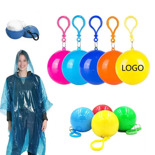 Portable Outdoor Emergency Rain Poncho