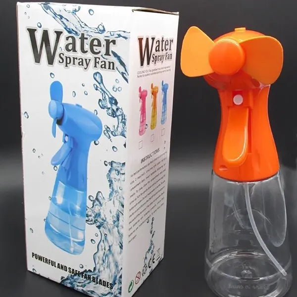 Handheld Portable Cooling Mist Spray Fan