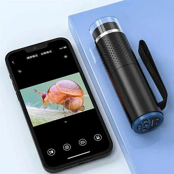 Portable WiFi Digital Microscope with 1080P Camera