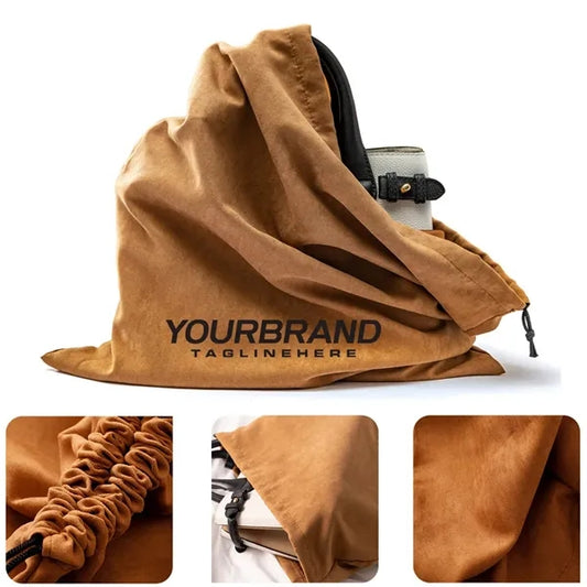 Suede Luxury Dust Bag with Drawstring
