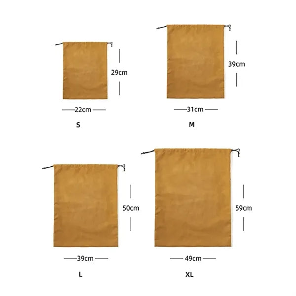 Suede Luxury Dust Bag with Drawstring