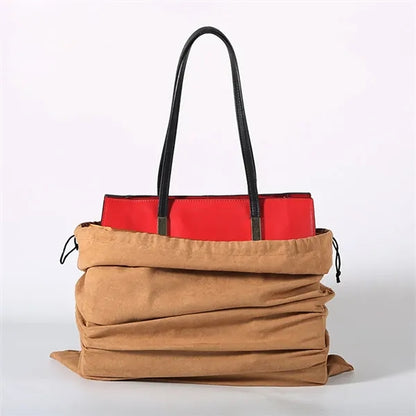 Suede Luxury Dust Bag with Drawstring