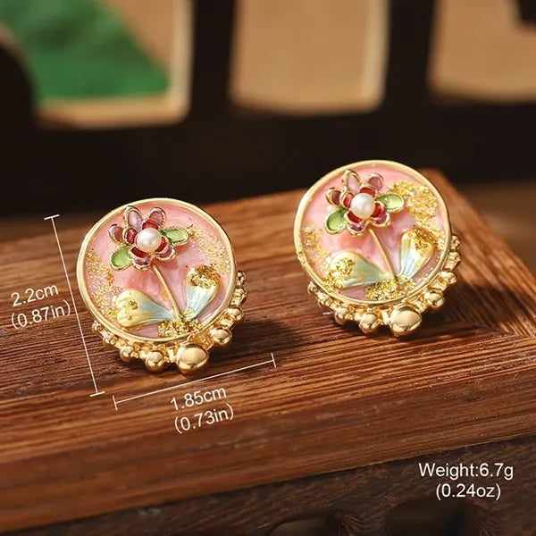 Women's Pearl Monet Earrings