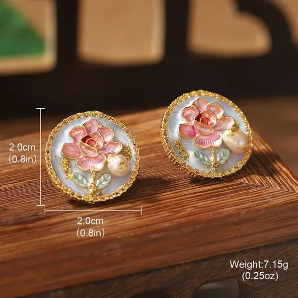 Women's Pearl Monet Earrings