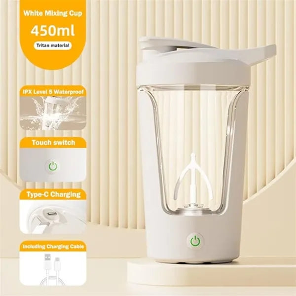 16oz. Self Stirring Electric Mixer Cup Auto Blend Tumbler