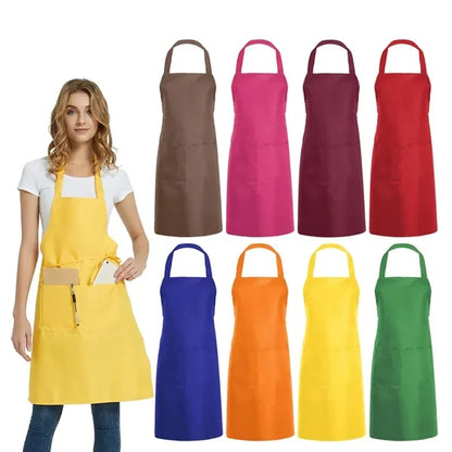 Commercial Apron with 2 Pockets for Kitchen