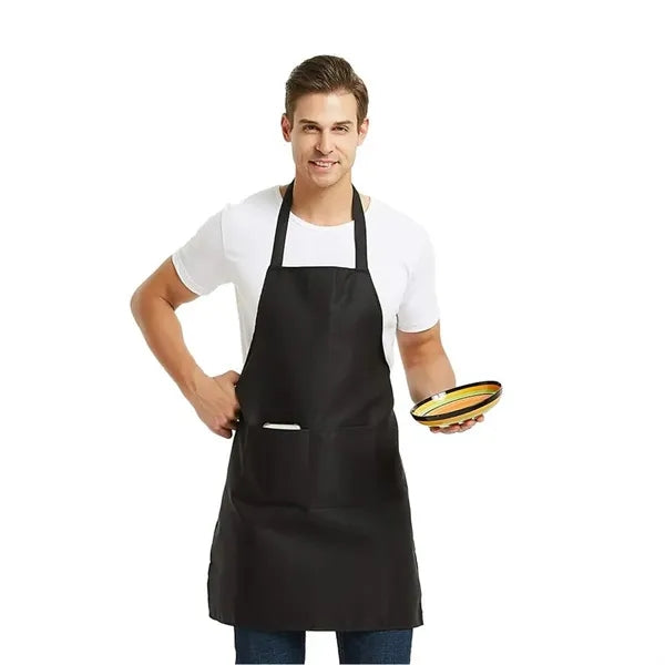Commercial Apron with 2 Pockets for Kitchen
