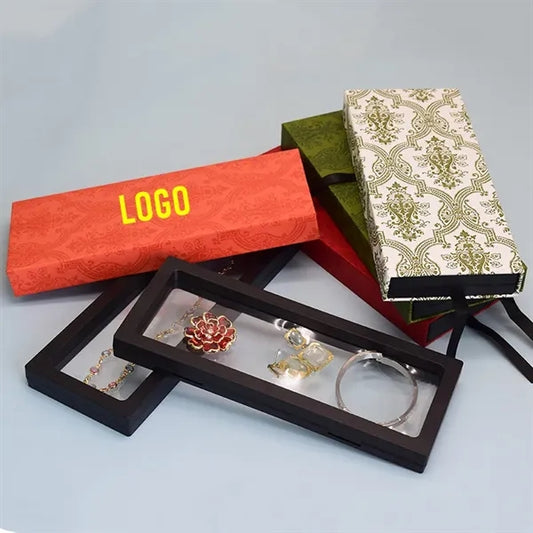 9 X 3.5 Inch PE Film Jewelry Display Box