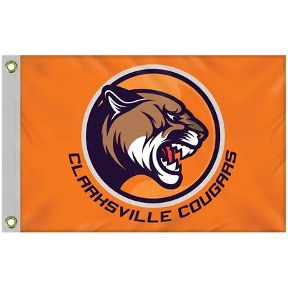 Deluxe 2' x 3' Flag Kit with Pole and Silver Bracket