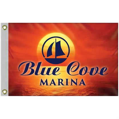 Deluxe 2' x 3' Flag Kit with Pole and White Bracket